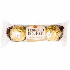 CHOCOLATE FERRERO ROCHER 3 UN